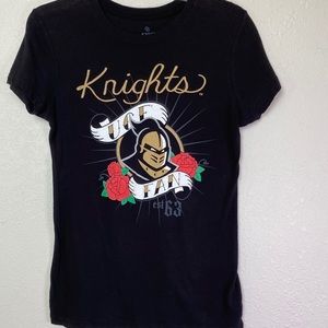 UCF Knights T-shirt cap sleeves